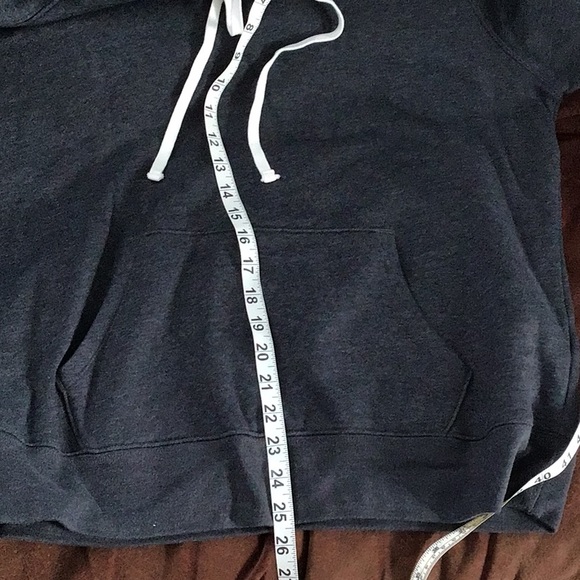 Old Navy Fleece hoodie, women’s, dark, gray color, size XL - Picture 6 of 7